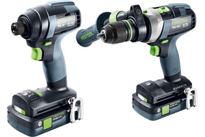 Festool 577616 TID18 Impact + TPC18 Drill COMBO