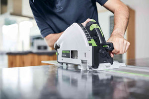 Festool 577014 TS 55 FEQ Plunge Cut Track Saw w/Rail