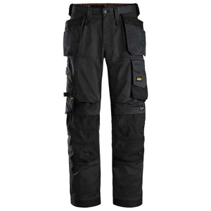 Snickers U6251 AllroundWork Stretch Loose Fit Trousers Holster Pockets