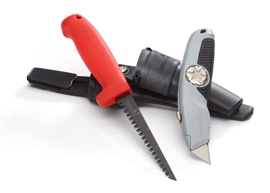 Hultafors Jab Saw + Utility Knife in Double Holster