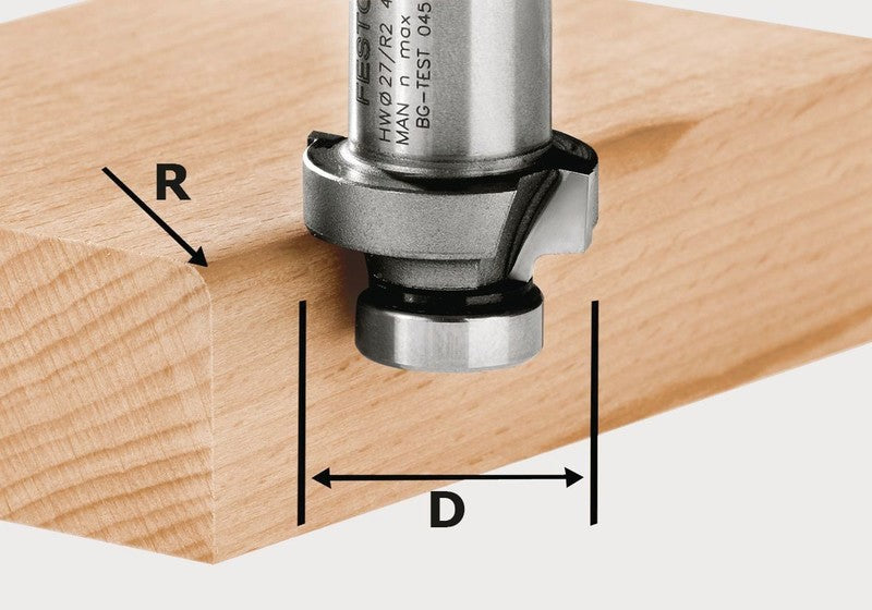 Festool 490093 Roundover Bit HW R3-OFK500