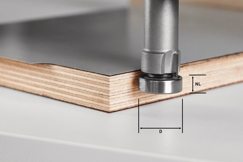 Festool 490565 Edge Trimming Cutter HW/KLS D22/8-OFK