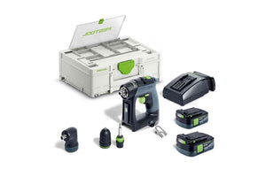 Festool 576869 CXS 12 Compact Drill Driver SET