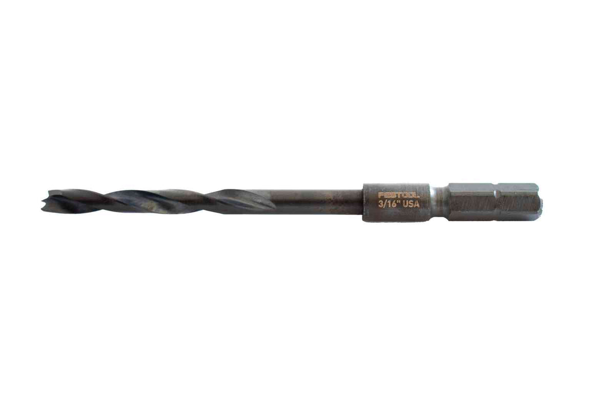 Festool 577477 CE Brad Point Drill Bit 3/16&quot;