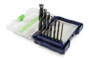 Festool 577483 Brad Point Drill Bit Casette 7-piece