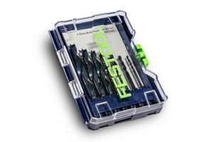 Festool 577483 Brad Point Drill Bit Casette 7-piece