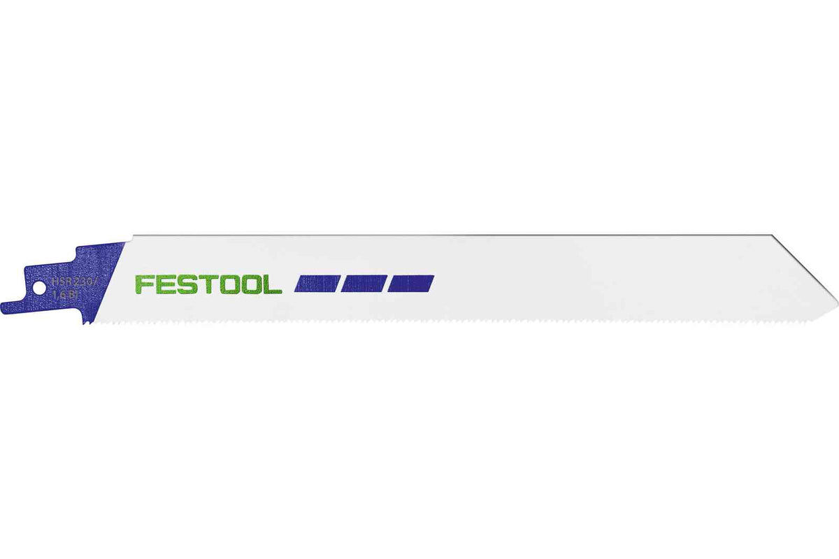 Festool 577490 HSR230/1.6BI/5 Sabre Saw Blade (Metal Steel/Stainless Steel) 5-pack