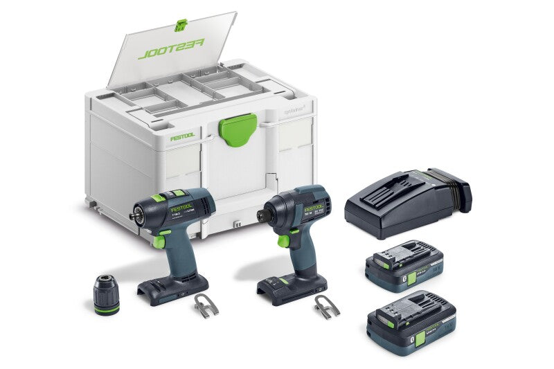 Festool 577615 TID18 Impact + T18 Drill COMBO