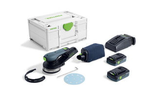 Festool 577738 ETSC2 125 Random Orbital Sander Cordless 4.0 I-PLUS