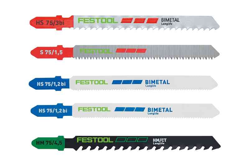 Festool 578072 21-Piece Jigsaw Blade Assortment (Plastic/Metal/Abrasive Material)