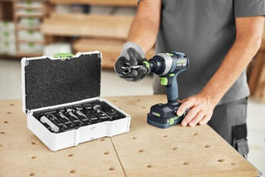 Festool 578110 Forstner Centrotec Drill Bit Set in S76 Systainer