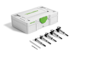 Festool 578110 Forstner Centrotec Drill Bit Set in S76 Systainer