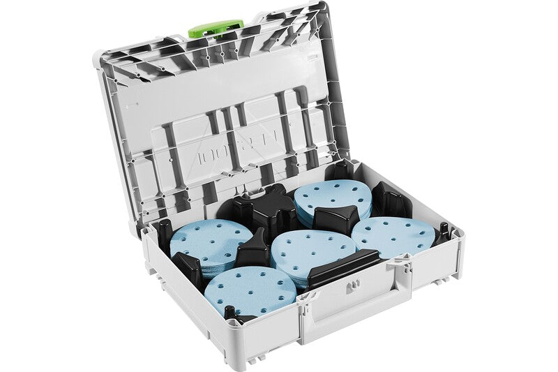 Festool 578193 Abrasive Starter Set in Systainer for 5&quot; Sanders