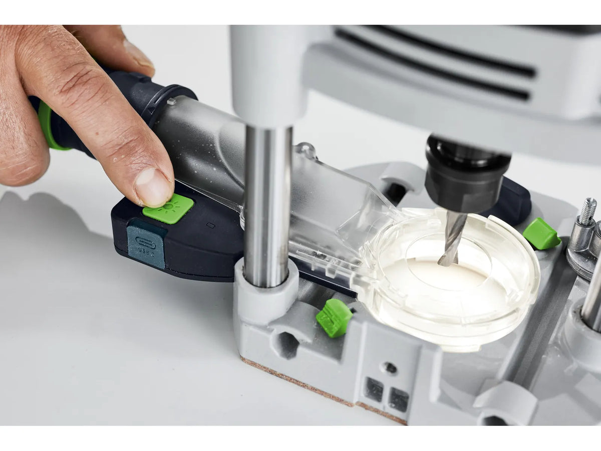 Festool 578683 Extraction Hood w/Light Module for OF 1400