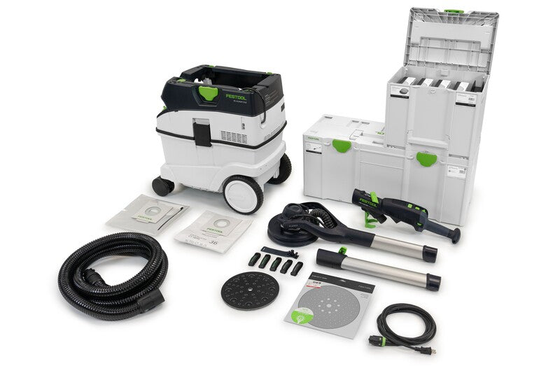 Festool 578684 LHS2 + CT36AC Drywall Sanding SET *Limited Edition, w/NET Abrasive Starter Systainer*