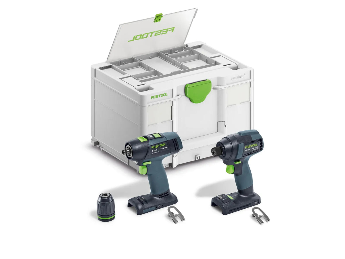 Festool 578829 TID18 Impact + T18 Drill COMBO
