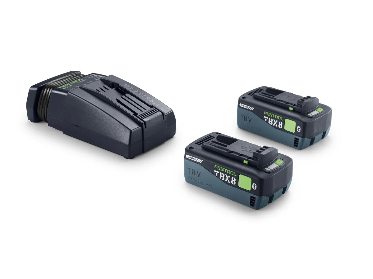 Festool 578903 8.0 Ah Battery Starter Set Tabless