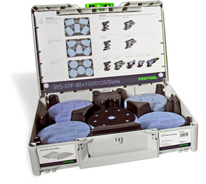 Festool 578146 Granat NET Abrasive Starter Set in Systainer for 5" Sanders *Limited Edition*