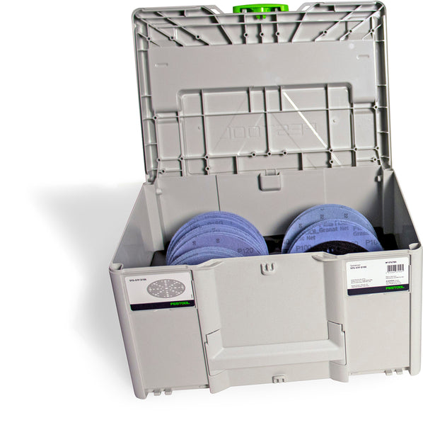 Festool 578147 Granat NET Abrasive Starter Set in Systainer for 6&quot; Sanders *Limited Edition*