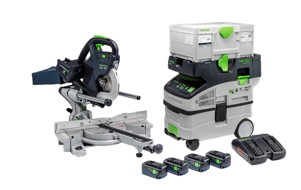 Festool 578212 KSC60 Miter Saw + CTC MIDI Dust Extractor COMBO