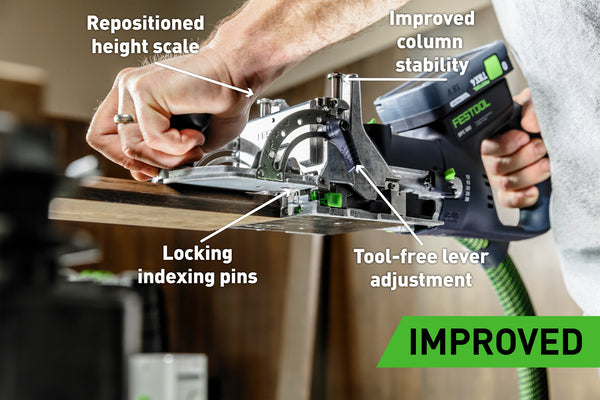 Festool 578121 Domino DFC 500 Cordless Mortise and Tenon Joiner
