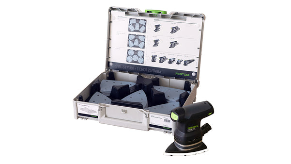 Festool 578043 DTS 400 REQ Orbital Sander SET *Limited Edition, w/ Abrasive Starter Systainer*