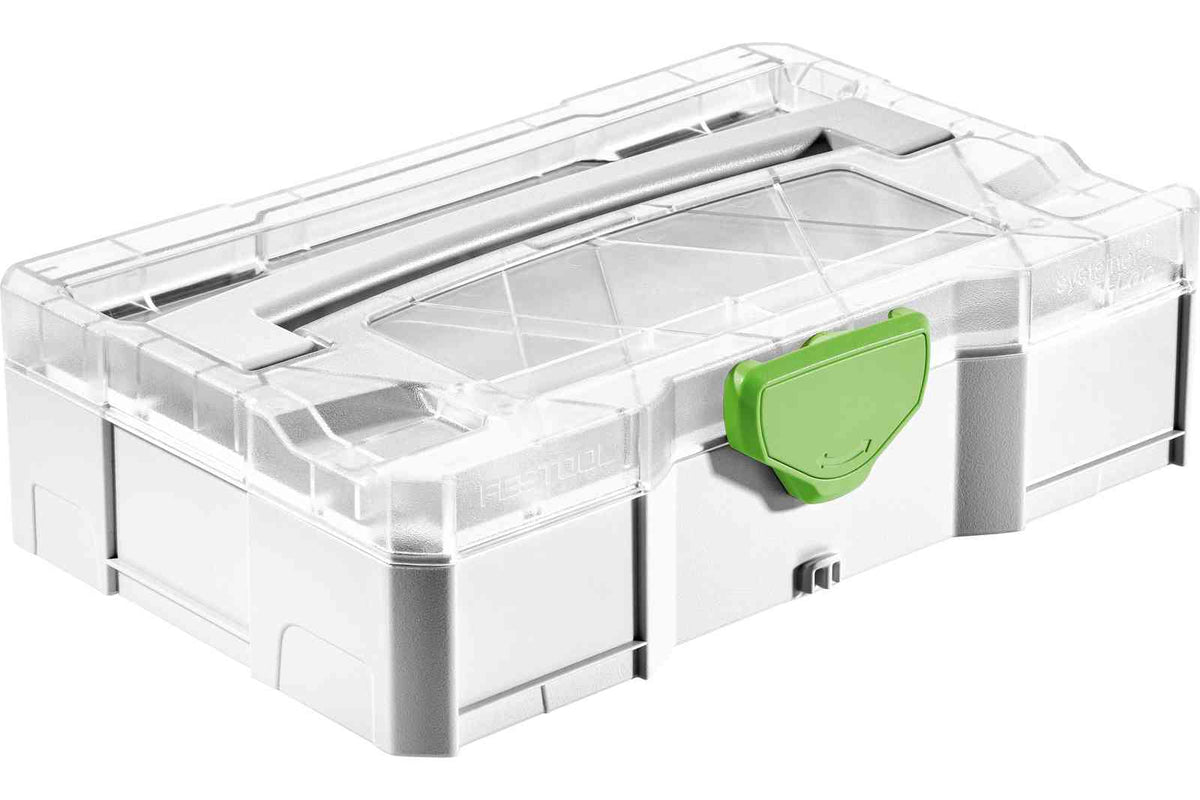 Festool 203813 Mini Systainer T-LOC w/Transparent Lid