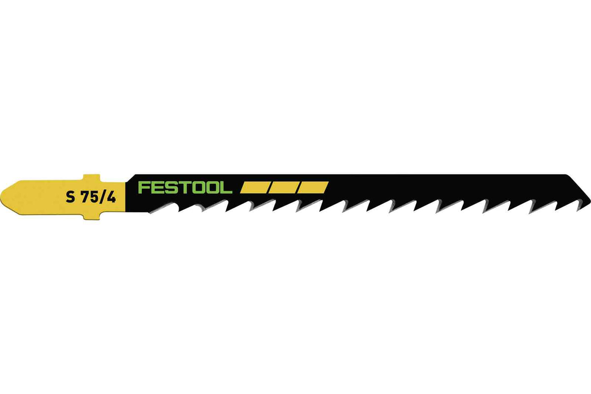 Festool 204305 S75/4/5 Jigsaw Blade (Wood-Basic) 5-pack