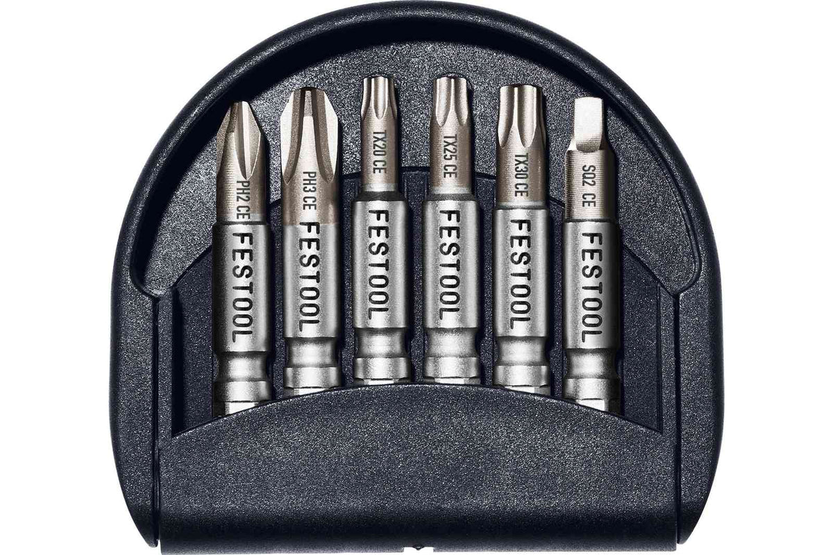 Festool 205088 50mm Bit Assortment 6-piece