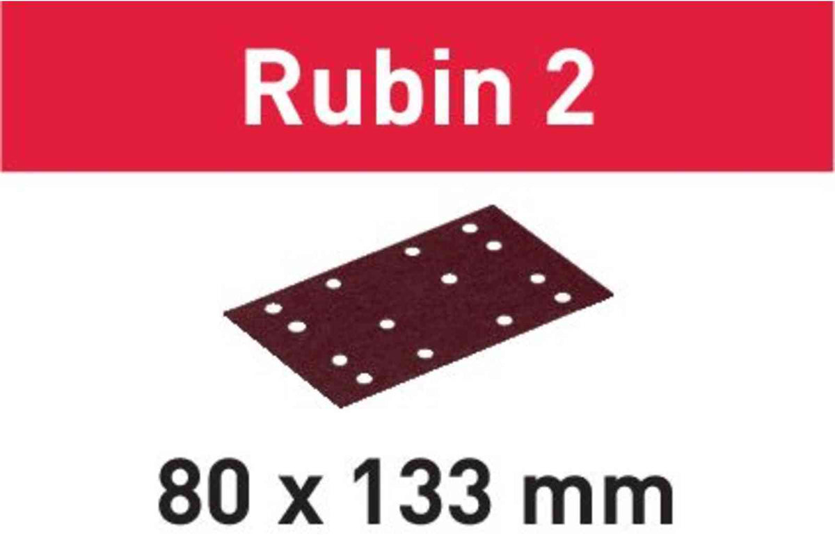 Festool 80x133mm Rubin2 Abrasives