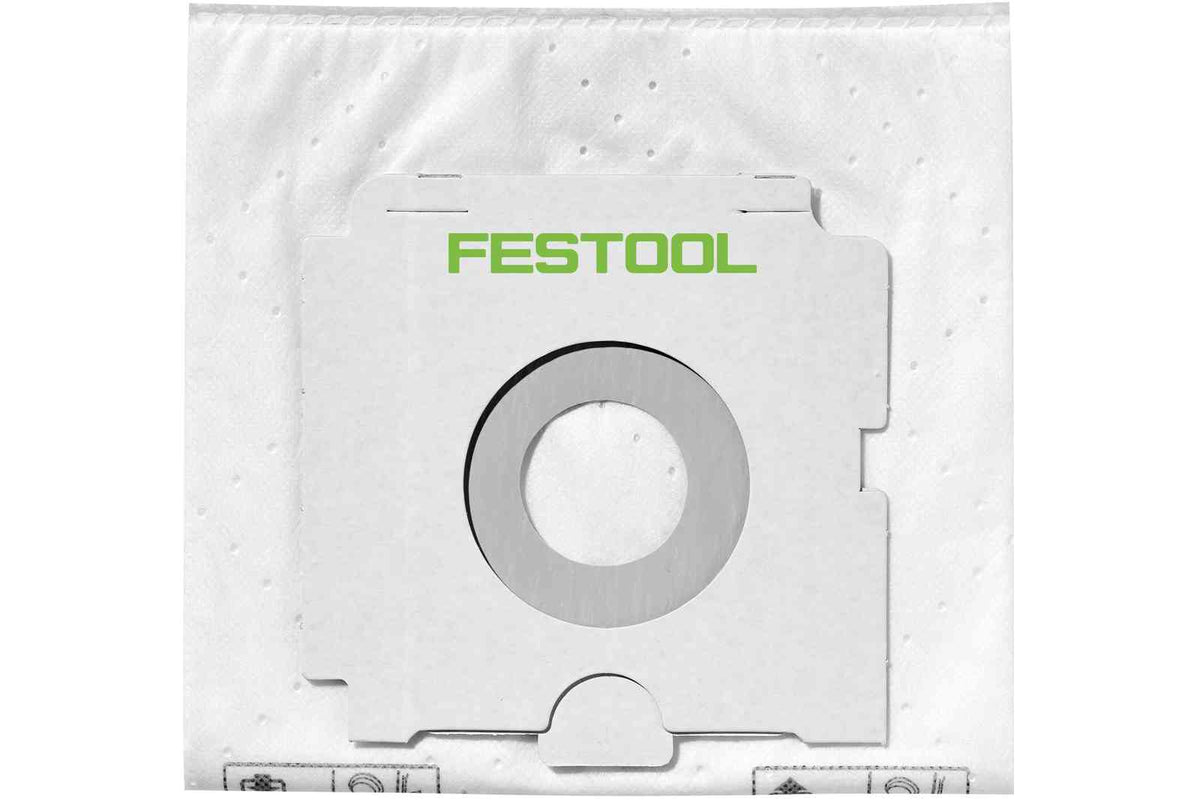 Festool 496186 Selfclean Filter Bag CT36, 5-pack
