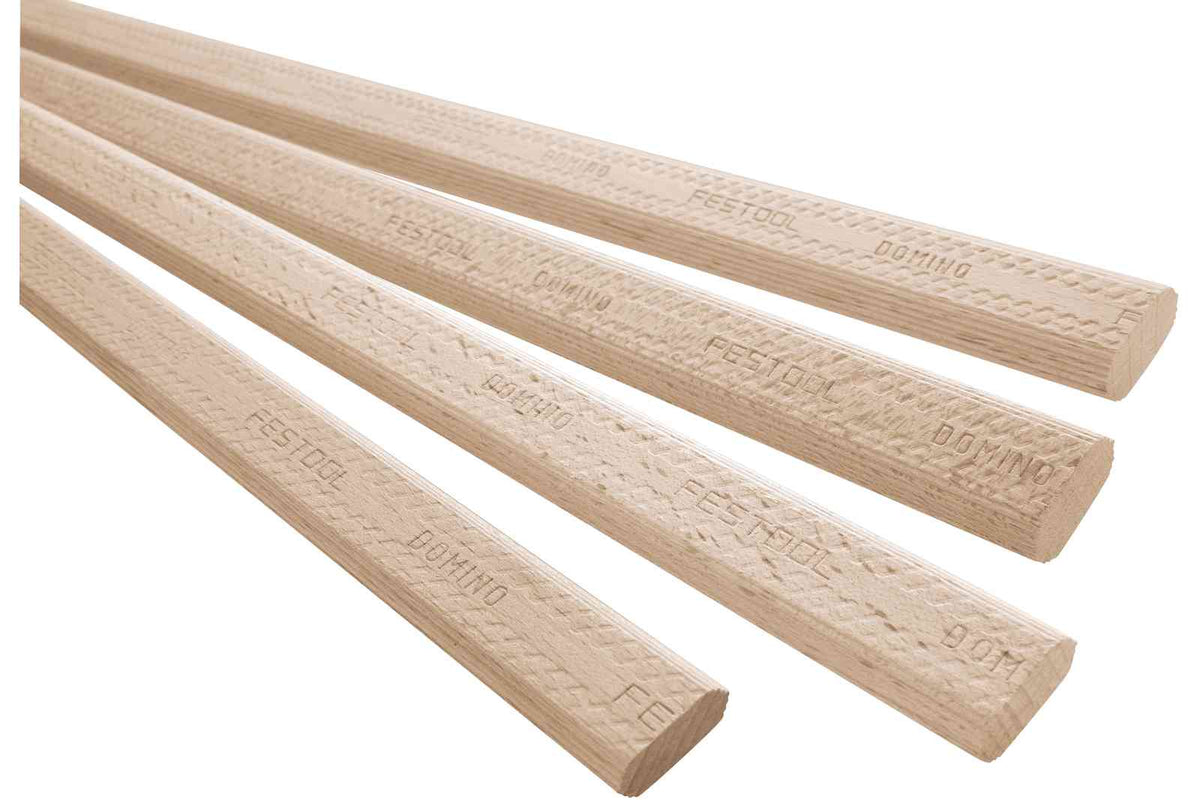 Festool 498689 Domino Beech Tenon Stock 14x750mm, 18-pack