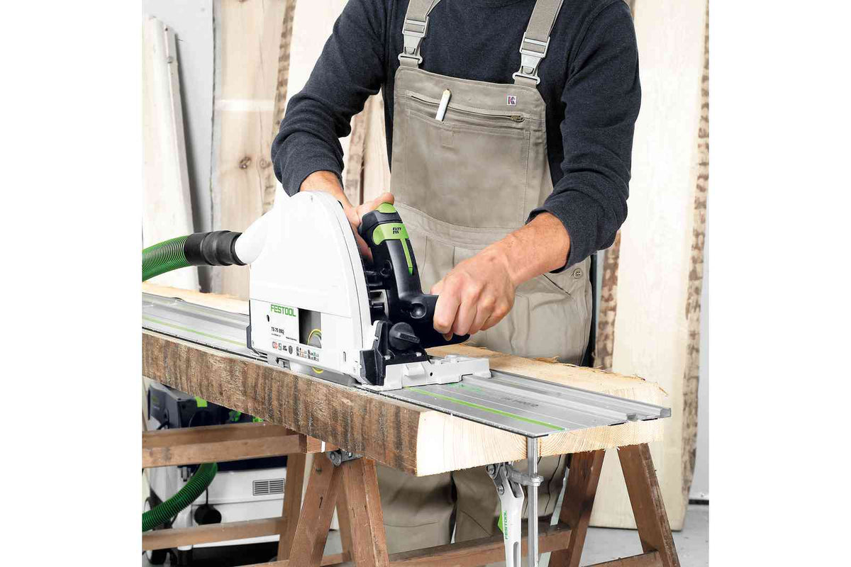 Festool 576119 TS 75 EQ Plunge Cut Track Saw w/Rail