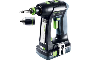 Festool 577619 C18 Lithium Ion Cordless Drill 4.0Ah SET