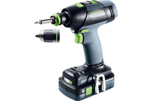 Festool 577608 T18+3 Cordless Drill 4.0Ah SET