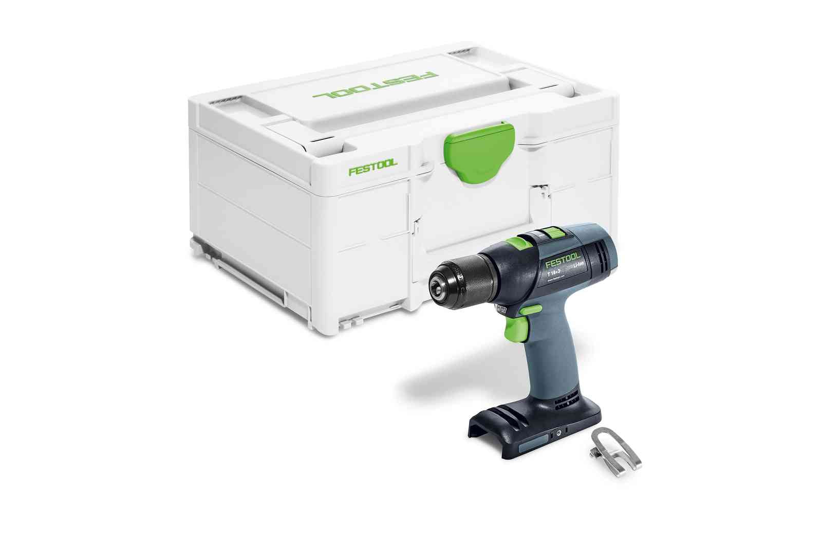 Festool Cordless Drill T 18+3-E Basic 576758