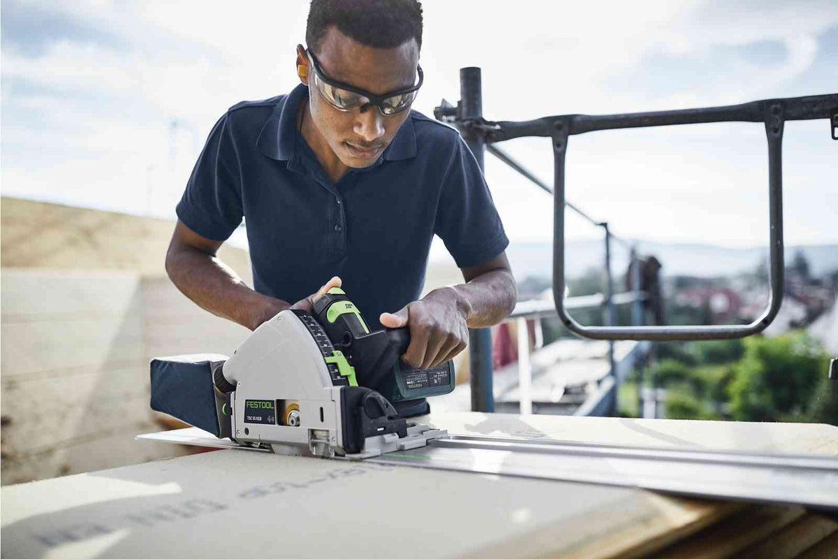 Festool 577664 TSC 55 KEBI-F Plunge Cut Cordless Track Saw w/Rail