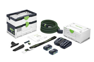 Festool 577390 CTC SYS Cordless Dust Extractor PLUS