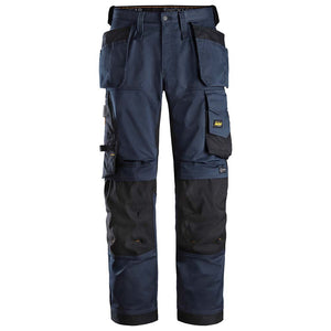 Snickers U6251 AllroundWork Stretch Loose Fit Trousers Holster Pockets