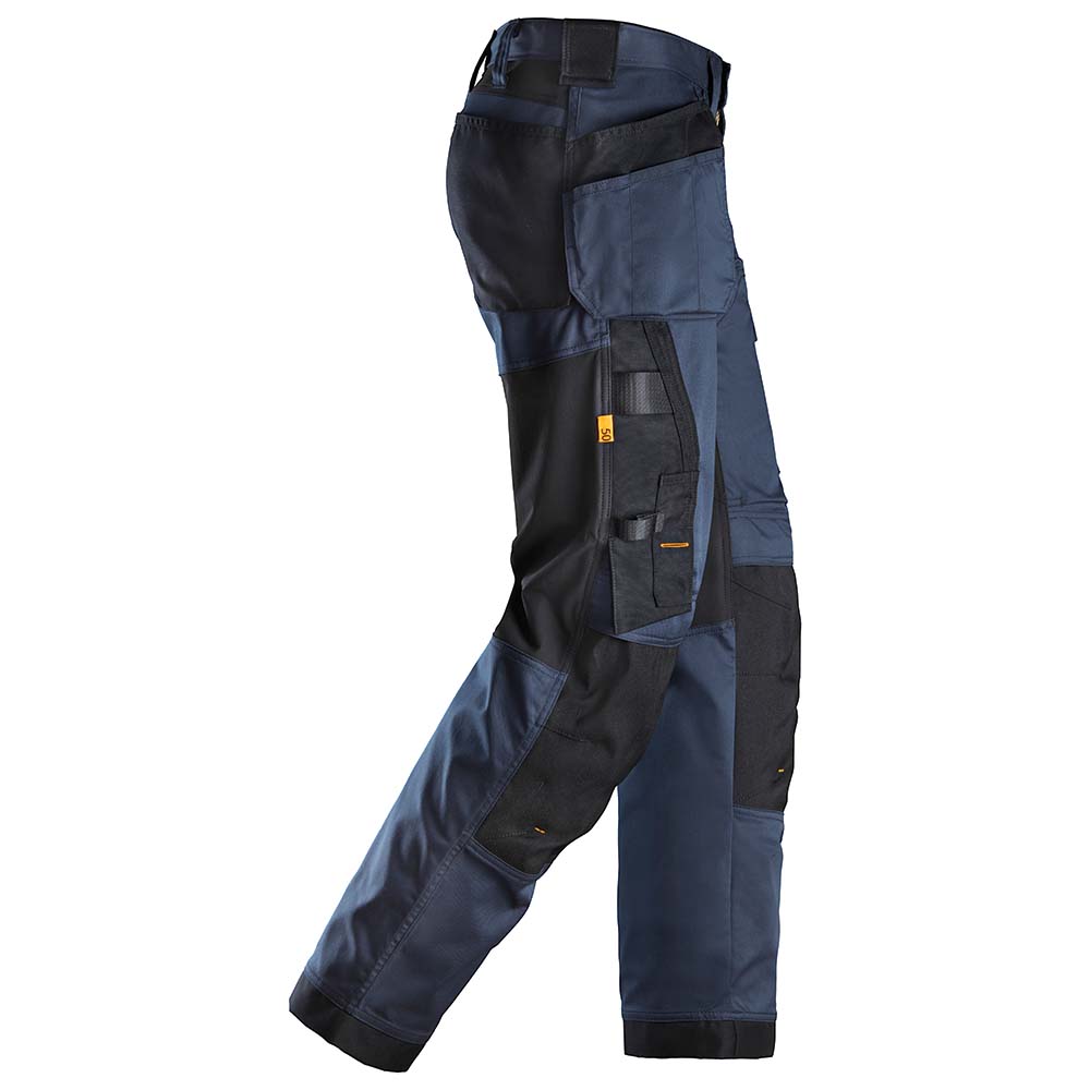 Snickers U6251 AllroundWork Stretch Loose Fit Trousers Holster Pockets