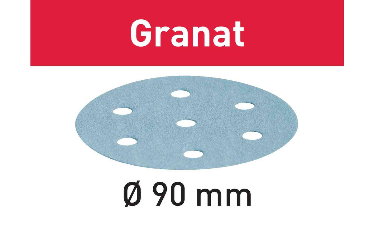 Festool 3-1/2&quot; Granat Abrasives