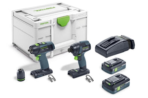 Festool 576494 TID18 Impact + T18 Drill COMBO