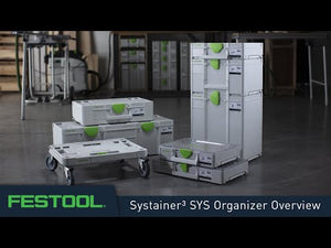 Festool 204854 M89 SysGen3 6-bin Organizer Systainer