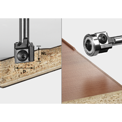 Festool 499806 Turning plate edge trimming cutter HW